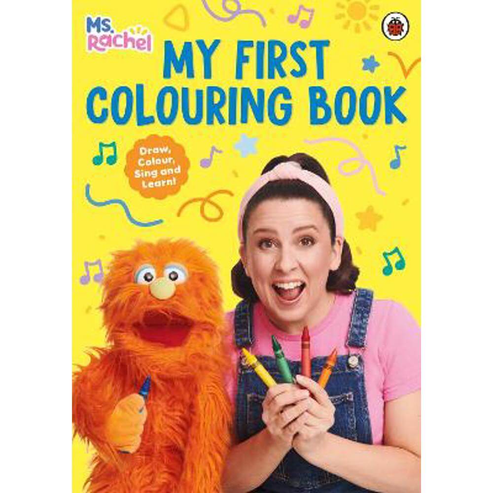 Ms Rachel: My First Colouring Book: (Books by Ms Rachel) (Paperback)